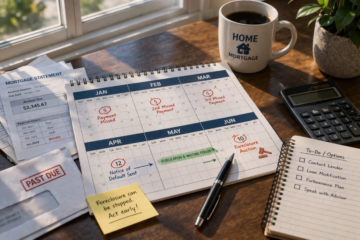 Foreclosure timeline